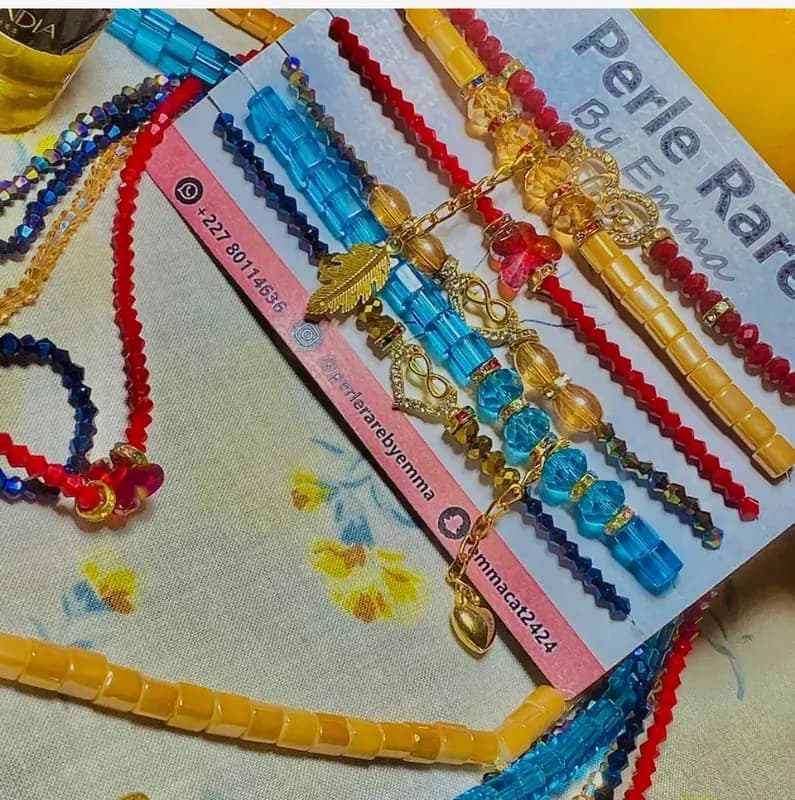 Celestial Indigo Beads